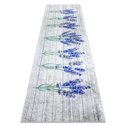 Lavender Washable Rug ANDRE 2716
