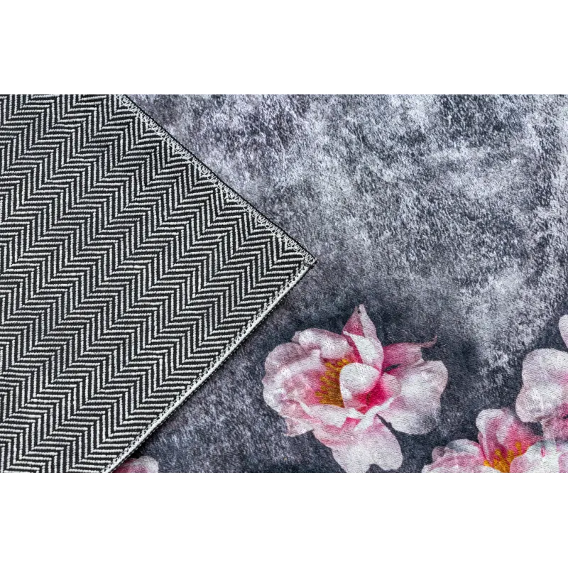 Floral Washable Rug ANDRE 28170