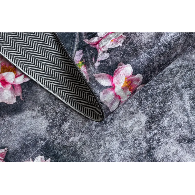 Floral Washable Rug ANDRE 28170