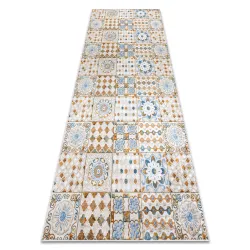 ANDRE Washable Kitchen Rug Beige