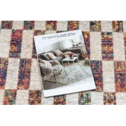 ANDRE Washable Geometric Rug