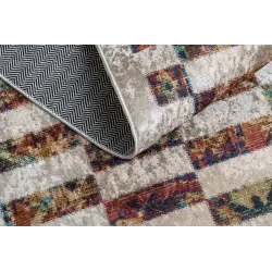 ANDRE Washable Geometric Rug