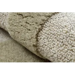 Versatile wool rug for use in various rooms
