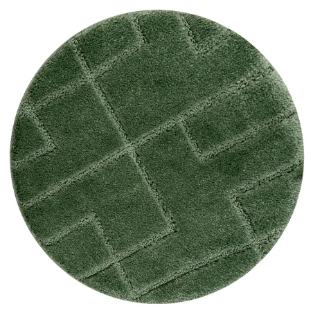 SUPREME Bathroom Rug Circle Green LINES