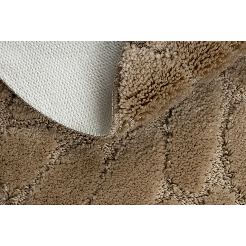 SUPREME Bathroom Round Rug STONES Beige