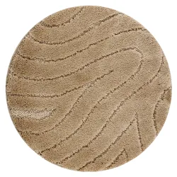 SUPREME Bathroom Rug Circle Beige