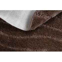 SUPREME Bathroom Rug Circle Brown