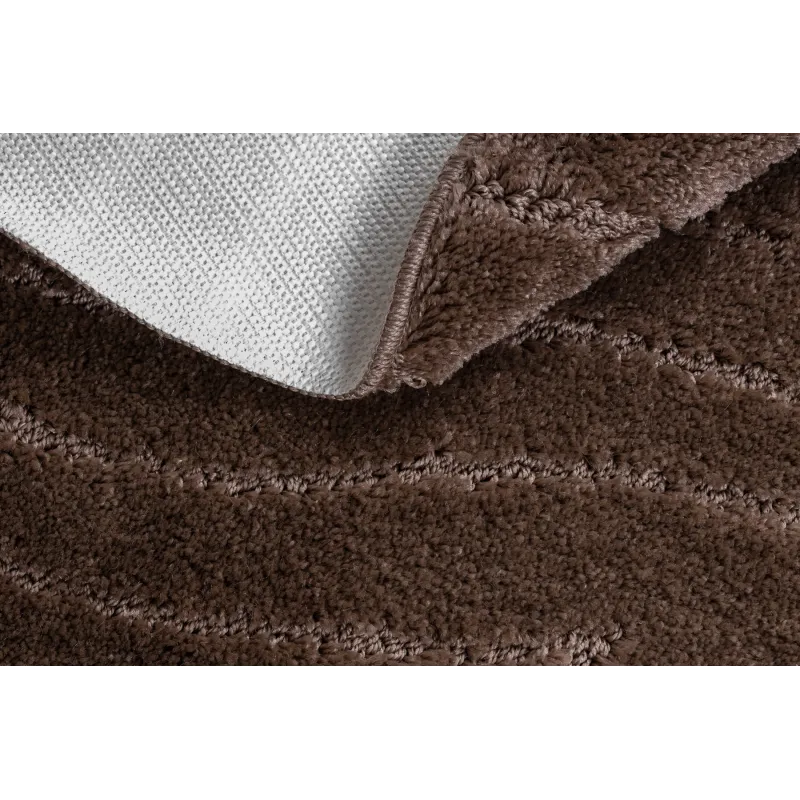 SUPREME Bathroom Rug Circle Brown