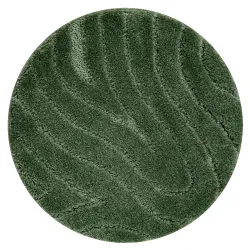 SUPREME Bathroom Rug Circle Green