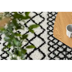 PROMO BERBER SAFI Rug White Black