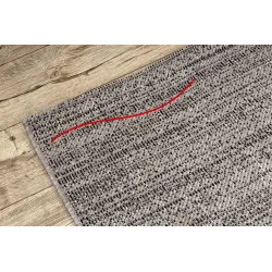 Durable sisal rug FLOORLUX 20389, perfect for living room use