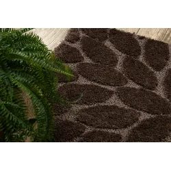 SUPREME STONES Bathroom Rug Brown