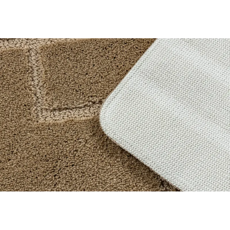 Supreme Lines Beige Bathroom Rug