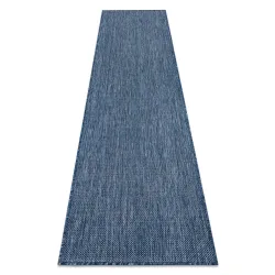 SION A5165A Runner Rug Navy Blue