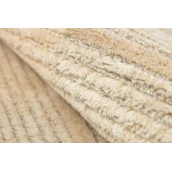 Stylish FLUX wool rug for modern interiors, perfect for any room