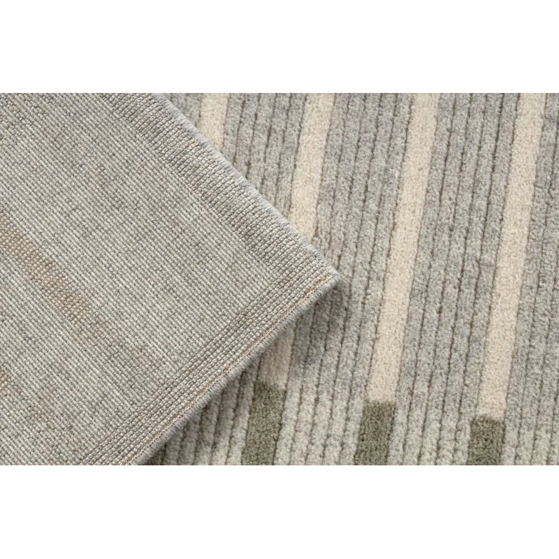 FLUX 461.124.SA400 rug with geometric texture made of wool