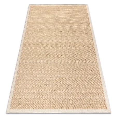 FLUX Wool Geometric Rug 461.139.SA130 in beige, perfect for modern interiors