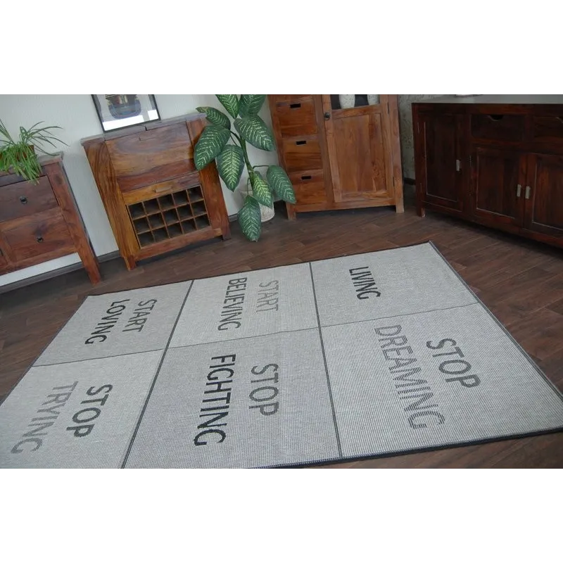 Durable sisal rug FLOORLUX 20275 YOLO, easy to maintain