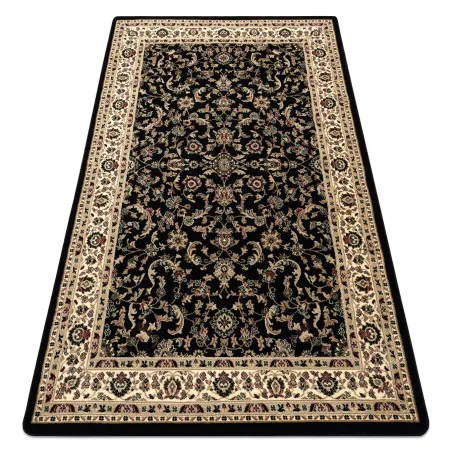 Royal ADR black pattern 1745 rug, classic carpet for living room
