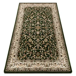 Classic ROYAL ADR rug in dark green color, perfect for any room