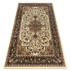 ROYAL AGY rug in caramel 200x290cm made of polypropylene, classic design
