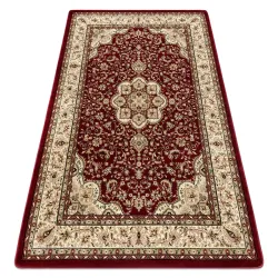 ROYAL AGY Burgundy Rug 0521, classic carpet for living room