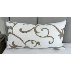 Pillow 40x23 cm Brown Ornament