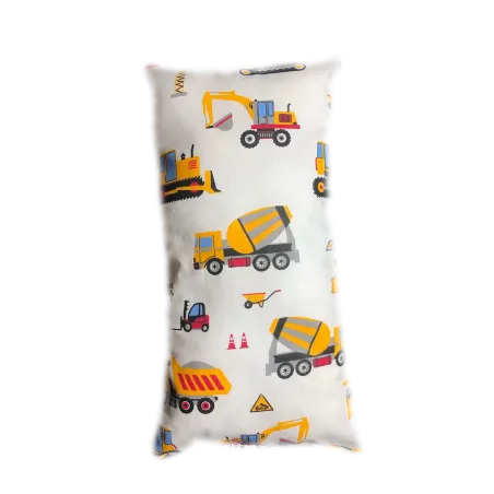 Decorative pillow 40x23 cm featuring vehicles for children's room