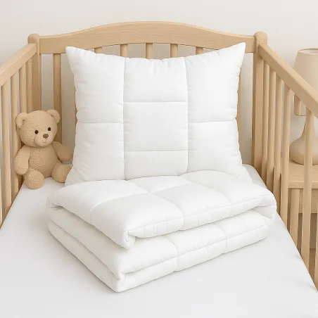 Winter children's set with 500 g/m² cotton duvet 100x135 cm and pillow 40x60 cm