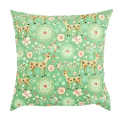 Little Deer decorative pillow 45x45 cm with a woodland theme, perfect for the living room