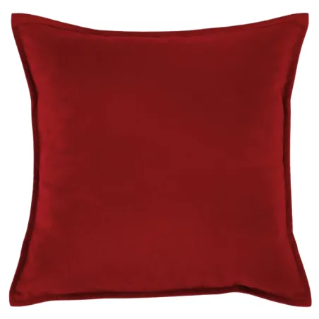 Red decorative pillow Plyš 45x45 cm made of soft fabric
