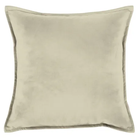 Plyš decorative pillow 45x45 cm in pearl color, perfect for your living room