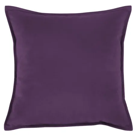 Purple decorative cushion Plyš 45x45 cm made of soft fabric