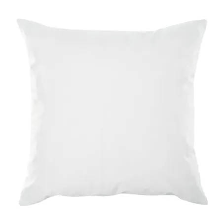 White outdoor decorative pillow 45x45 cm, perfect for patio use