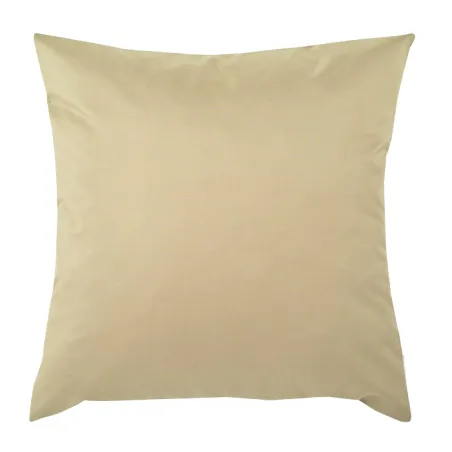 Beige outdoor decorative pillow 45x45 cm made of soft fabric