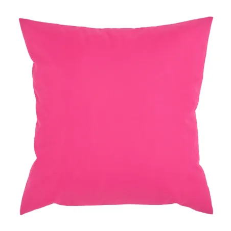 Pink outdoor decorative pillow 45x45 cm, perfect for patio use