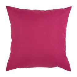 Fuchsia outdoor decorative pillow 45x45 cm, stylish garden accessory