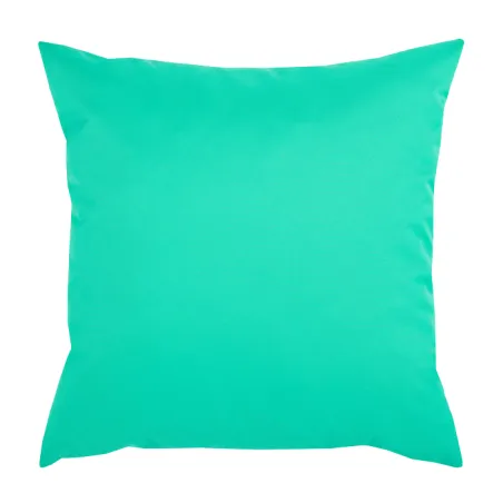 Turquoise outdoor decorative cushion 45x45 cm, stylish addition for outdoor spaces