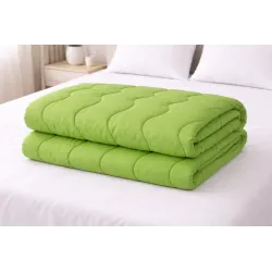 Medical All-Season Green Microfiber Duvet 140×200 cm