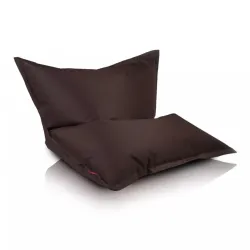 Brown polyester sitting pillow, perfect for relaxation