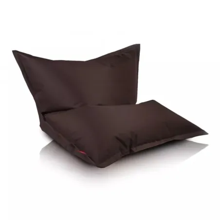 Brown polyester sitting pillow, perfect for relaxation