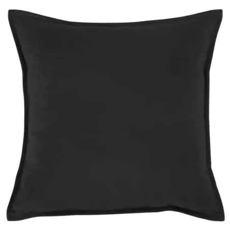 Dark grey decorative pillow Plyš 45x45 cm, perfect for living room decor