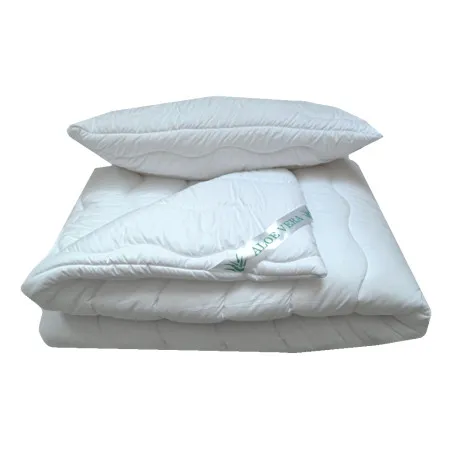 Duvet and pillow set with aloe vera, hypoallergenic, all-season 200x220, 2x70x90cm