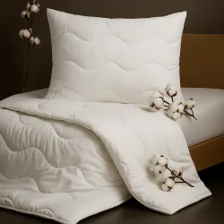 Medic Set – Duvet + Pillow 200x200/2x70x90 cm, 100% Cotton