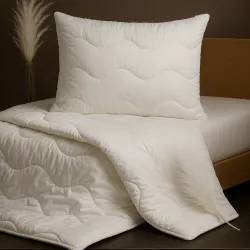 Medical Year-Round Duvet and Pillow Set Microfibre 200x200/2x70x90 cm