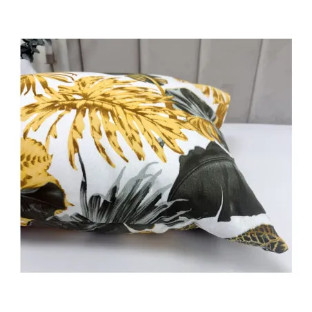 Jungle Grey pillowcase 50x150 made of 100% cotton for side sleepers