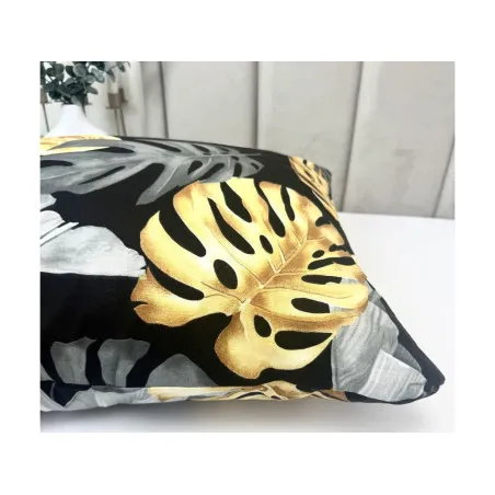 Jungle Silver Pillow Cover 50x150 made of 100% cotton, perfect for side sleepers
