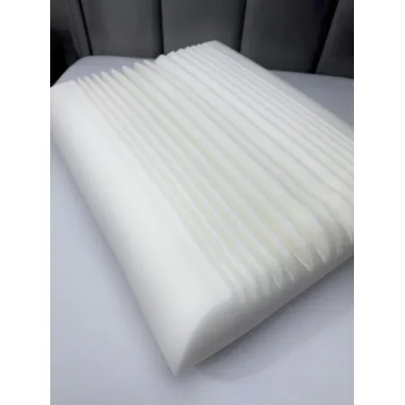 Anatomical pillow Aloe Vera 38x48/12 cm made of profiled PUR foam