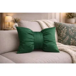 Green Bow Decorative Pillow 40x60cm
