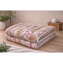 All-Season Duvet Flowers Microfibre 140x200 cm